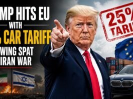 Trump Hits EU With 25 percent Car Tariff