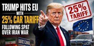 Trump Hits EU With 25 percent Car Tariff