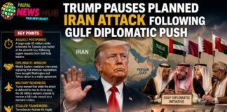 Trump Pauses Planned Iran Attack