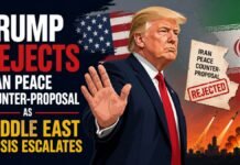 Trump Rejects Iran Peace Counter-Proposal