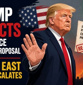 Trump Rejects Iran Peace Counter-Proposal