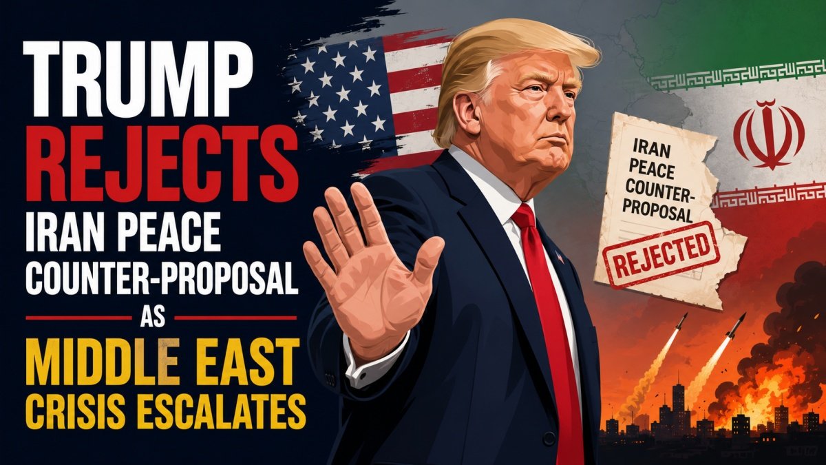 Trump Rejects Iran Peace Counter-Proposal | PalPal News Hub | Latest National, Technology, and Astrology News Trump Rejects Iran Peace Counter-Proposal