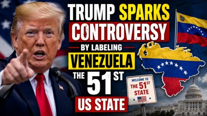 Trump Sparks Controversy by Labeling Venezuela Trump Sparks Controversy by Labeling Venezuela