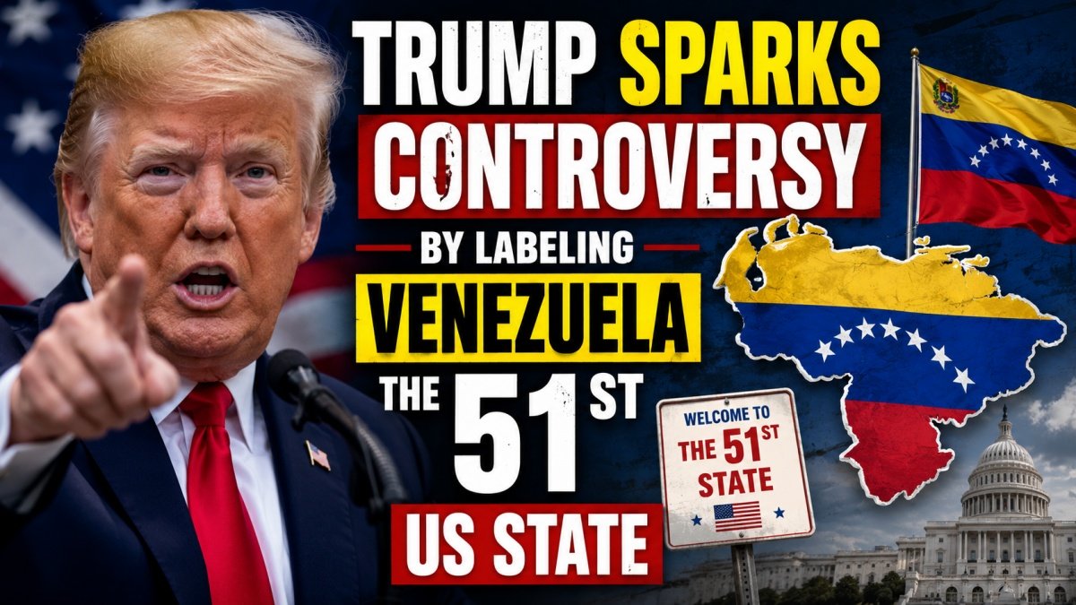 Trump Sparks Controversy by Labeling Venezuela | PalPal News Hub | Latest National, Technology, and Astrology News Trump Sparks Controversy by Labeling Venezuela