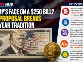 Trump's Face on a $250 Bill