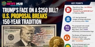 Trump's Face on a $250 Bill