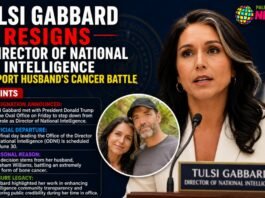 Tulsi Gabbard Resigns as Director of National Intelligence