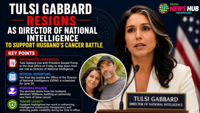 Tulsi Gabbard Resigns as Director of National Intelligence Tulsi Gabbard Resigns as Director of National Intelligence