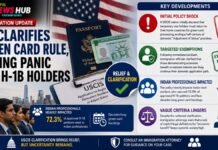 US Clarifies Green Card Rule