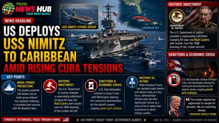 US Deploys USS Nimitz to Caribbean US Deploys USS Nimitz to Caribbean