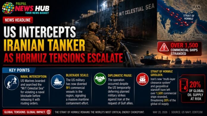 US Intercepts Iranian Tanker US Intercepts Iranian Tanker