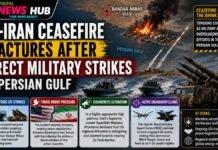 US-Iran Ceasefire Fractures