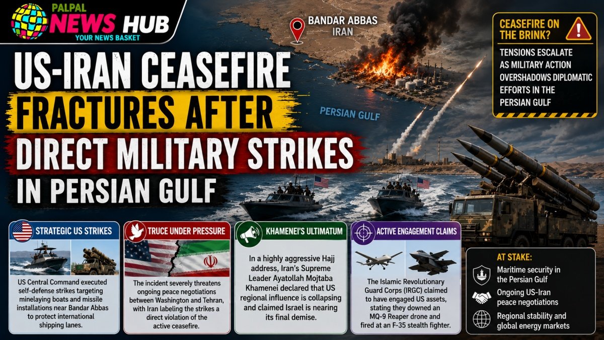 US-Iran Ceasefire Fractures | PalPal News Hub | Latest National, Technology, and Astrology News US-Iran Ceasefire Fractures