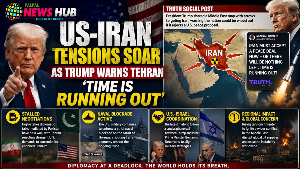 US-Iran Tensions Soar | PalPal News Hub | Latest National, Technology, and Astrology News US-Iran Tensions Soar