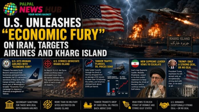US Unleashes Economic Fury on Iran U.S. Unleashes Economic Fury on Iran