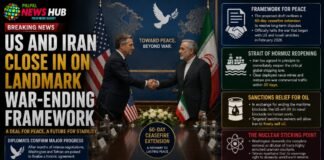 US and Iran Close In on Landmark War-Ending Framework