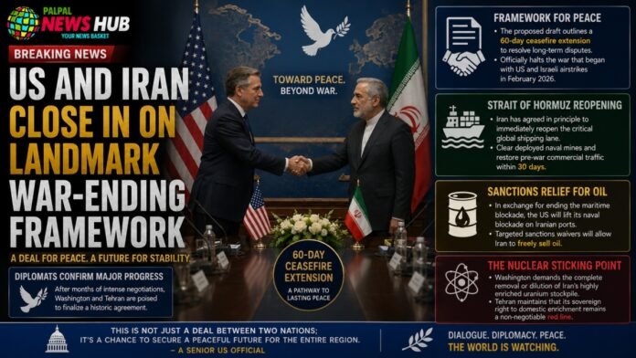 US and Iran Close In on Landmark War-Ending US and Iran Close In on Landmark War-Ending Framework