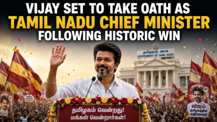 Vijay Set to Take Oath