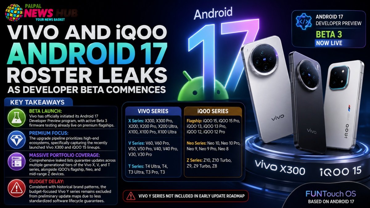 Vivo and iQOO Android 17 | PalPal News Hub | Latest National, Technology, and Astrology News Vivo and iQOO Android 17