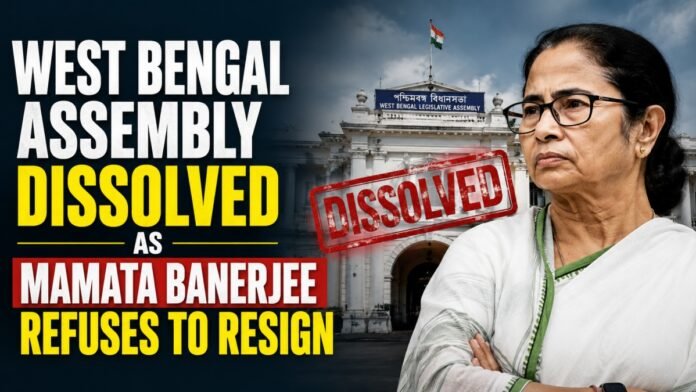 West Bengal Assembly Dissolved