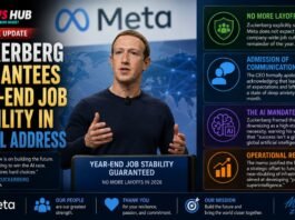 Zuckerberg Guarantees Year-End Job Stability