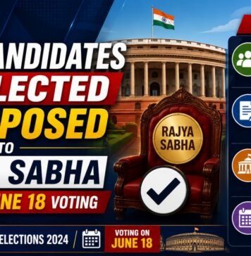 14 Candidates Elected Unopposed to Rajya Sabha Ahead of June 18 Voting 14 Candidates Elected Unopposed to Rajya Sabha