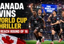 Canada Wins World Cup Thriller to Reach Round of 16