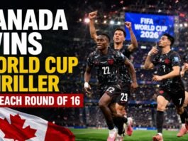 Canada Wins World Cup Thriller to Reach Round of 16