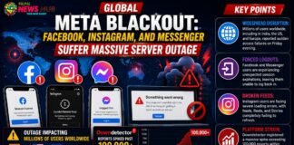 Global Meta Blackout: Facebook, Instagram, and Messenger Suffer Massive Server Outage Global Meta Blackout