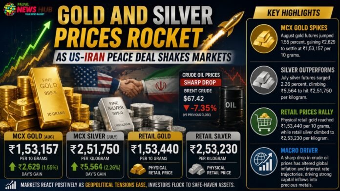 Gold and Silver Prices Rocket Gold and Silver Prices Rocket