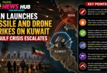Iran Launches Missile and Drone Strikes on Kuwait
