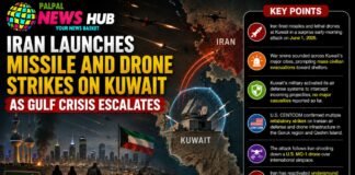 Iran Launches Missile and Drone Strikes on Kuwait
