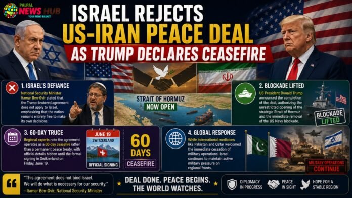 Israel Rejects USIran Peace Deal Israel Rejects US,Iran Peace Deal