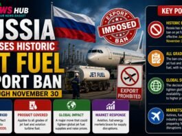 Jet Fuel Export Ban