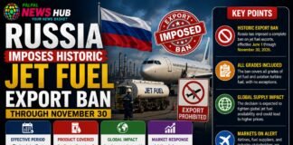 Jet Fuel Export Ban