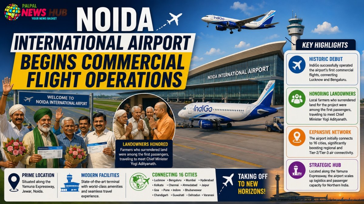 Noida International Airport | PalPal News Hub | Latest National, Technology, and Astrology News Noida International Airport