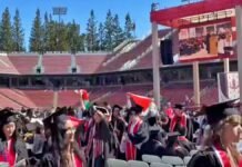 Google CEO Sundar Pichai Faces Protests at Stanford Graduation Protest Against Sundar Pichai in Stanford University