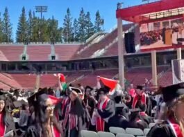 Protest Against Sundar Pichai in Stanford University