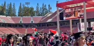 Protest Against Sundar Pichai in Stanford University