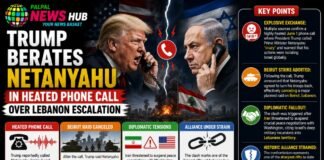 Trump Berates Netanyahu