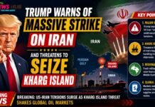 Trump Warns of Massive Strike on Iran