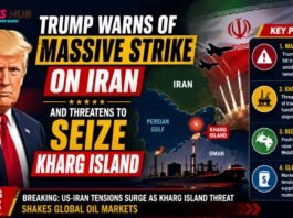 Trump Warns of Massive Strike on Iran