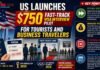 US Launches $750 Fast-Track Visa Interview Pilot for Tourists and Business Travelers US Fast-Track Visa