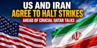 US and Iran Agree to Halt Strikes