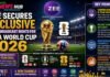 Zee Secures Exclusive India Broadcast Rights for FIFA World Cup 2026 Zee Secures Exclusive India Broadcast Rights for FIFA