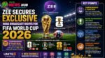 Zee Secures Exclusive India Broadcast Rights for FIFA World Cup 2026 Zee Secures Exclusive India Broadcast Rights for FIFA