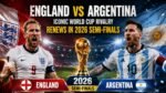 England vs Argentina