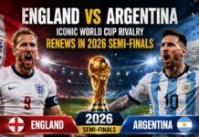 England vs Argentina