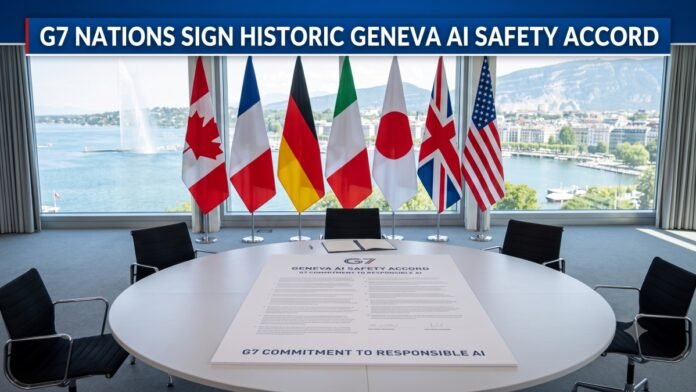G7 Nations Sign Historic Geneva AI Safety Accord G7 Nations Sign Historic Geneva AI Safety Accord