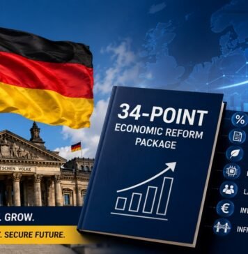 Germany Unveils Major 34-Point Economic Reform Package